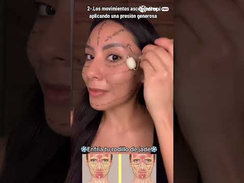 Rodillo de Jade para masaje Facial