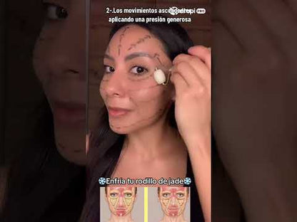 Rodillo de Jade para masaje Facial